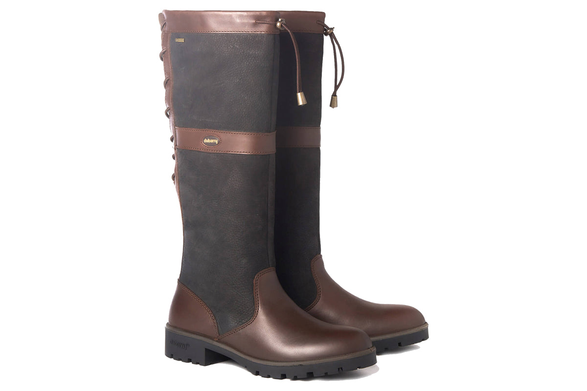 dubarry glanmire black brown womens boots pair