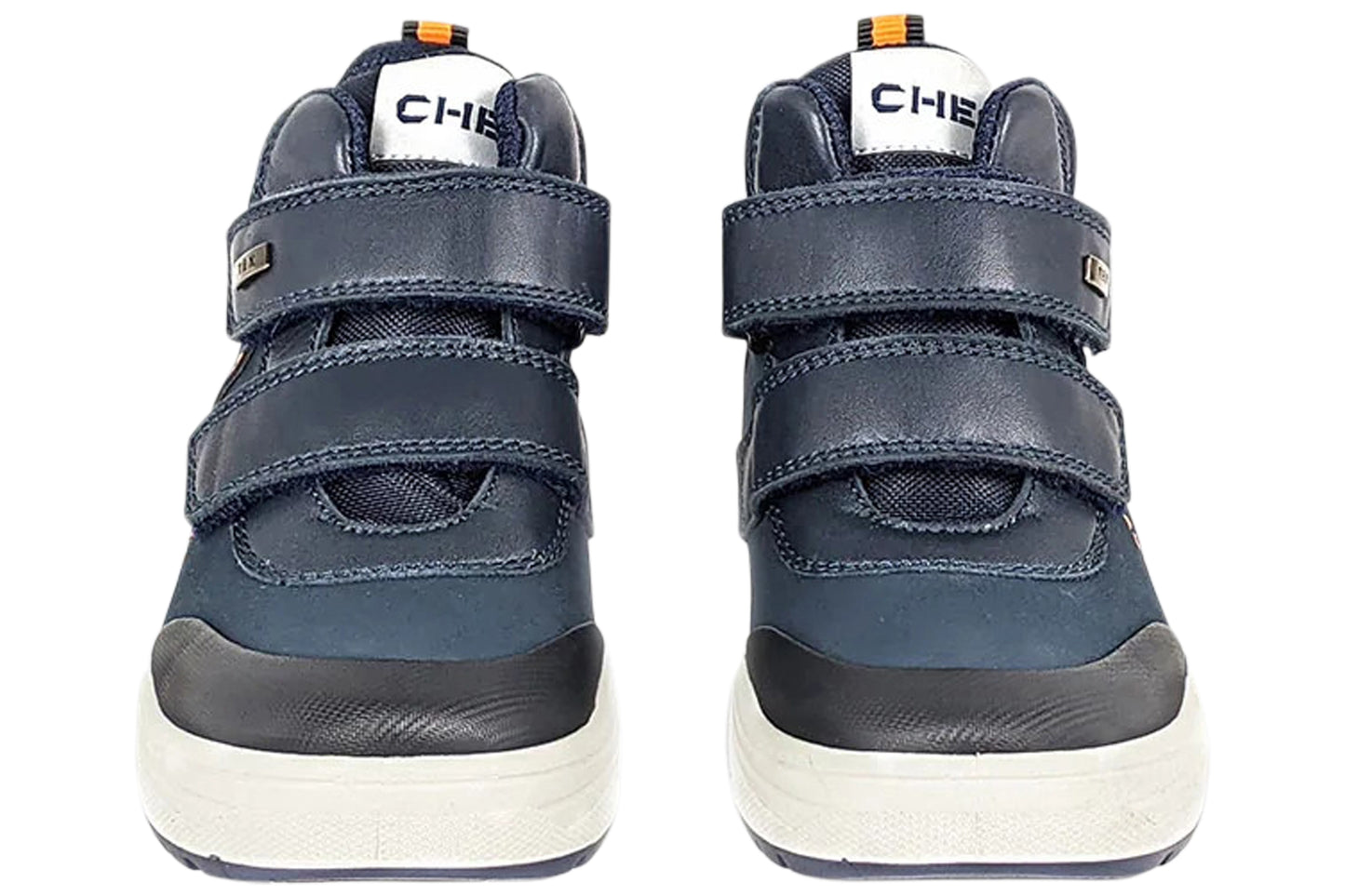 dubarry kaleb boys trainers navy front