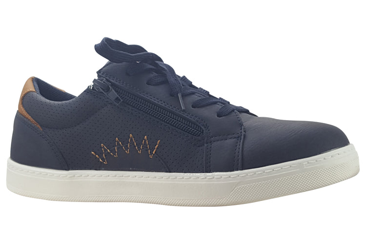 Dubarry Lex 7242 Navy Boys Shoes