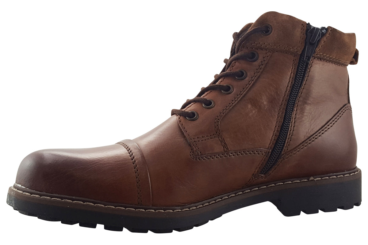dubarry savoy tan mens boots left