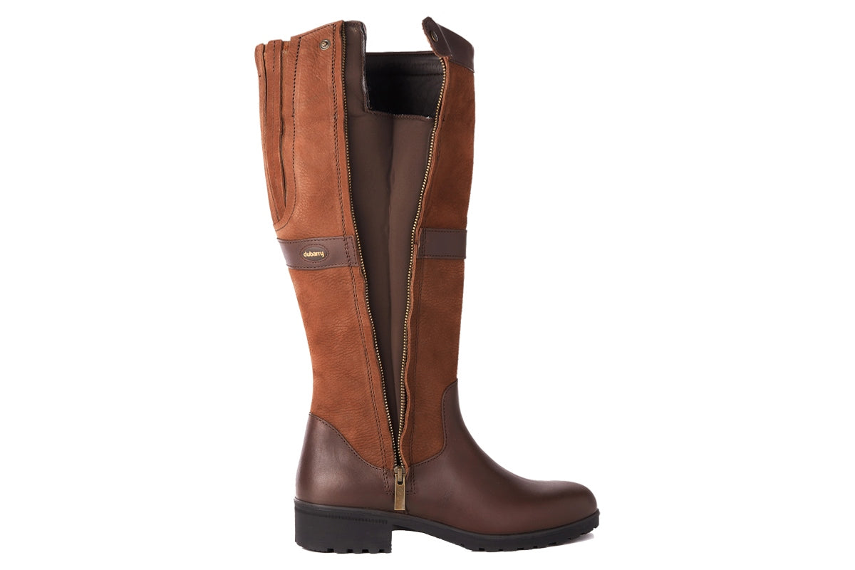 dubarry sligo walnut womens boots zip