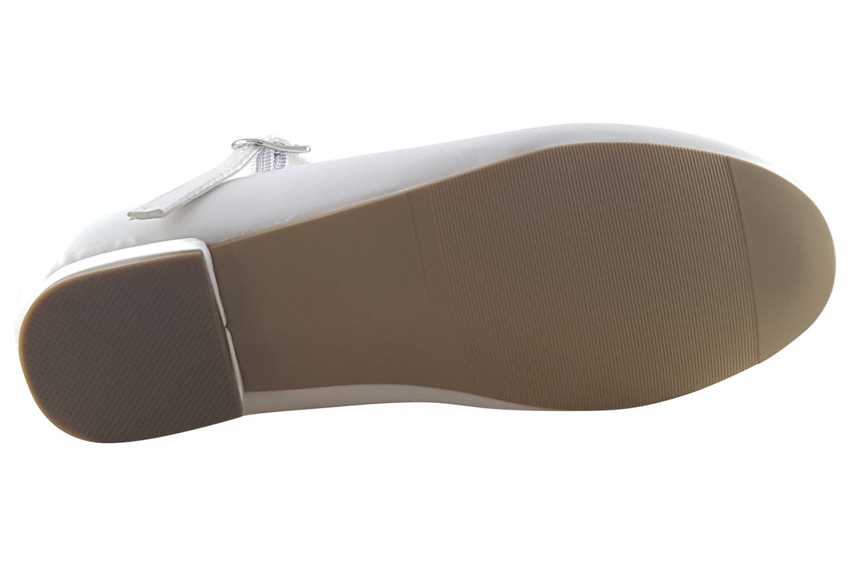 dubarry-veronica-white-satin-girls-holy-communion-shoes-sole