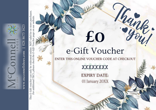 e-gift Card Thank You Floral