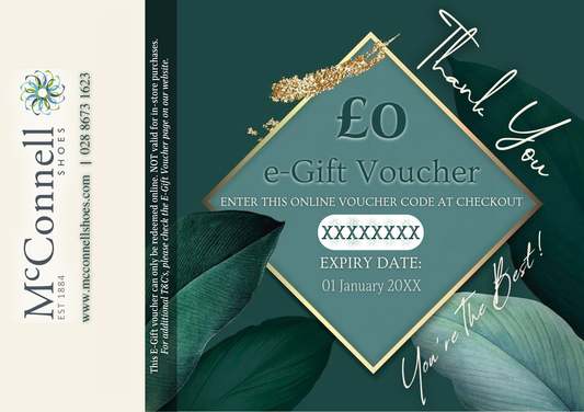 e-gift Card Thank You Leaf