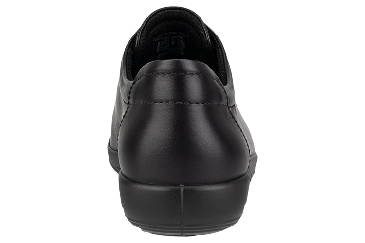 Ecco Soft 2.0 206503 Black Womens Fashion Trainers