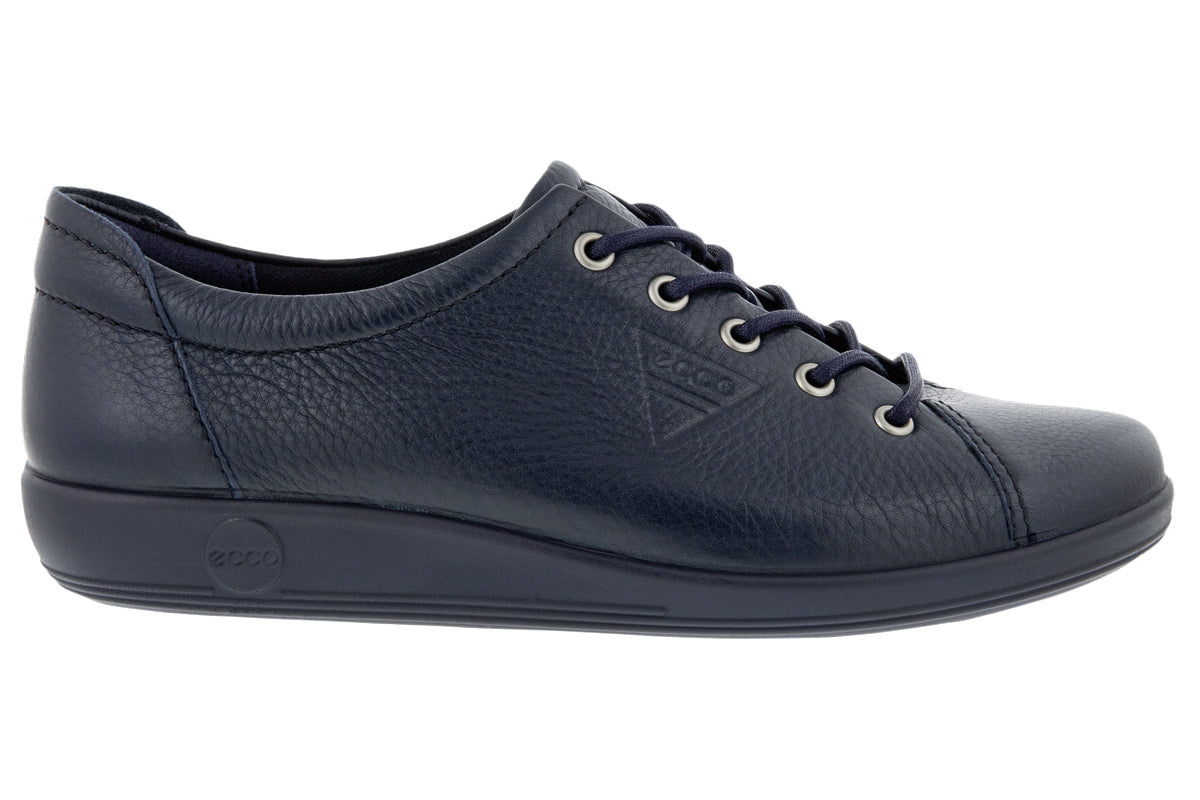ecco 206503 soft 2.0 navy womens trainers