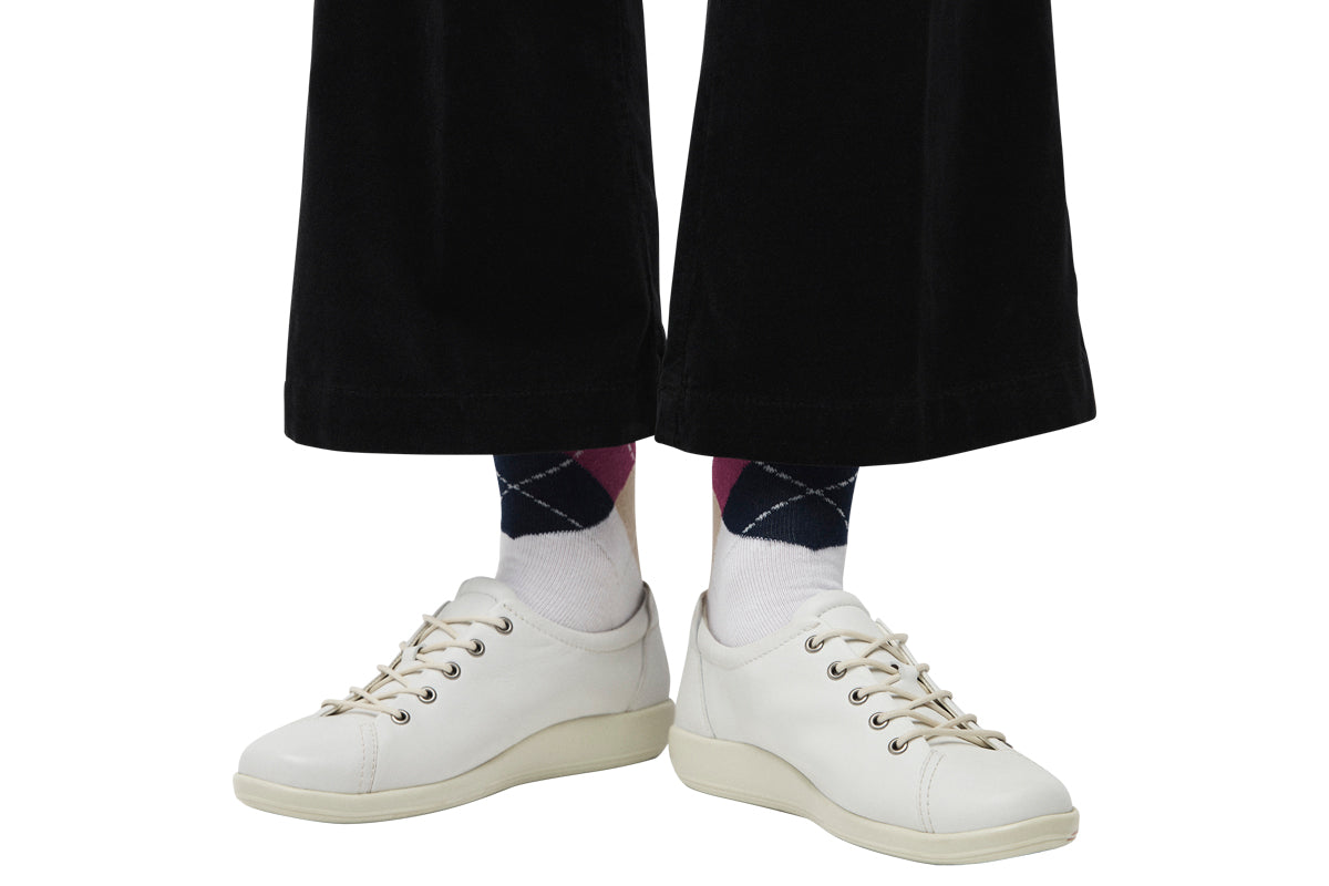 ecco 206503 soft 2.0 white womens trainers