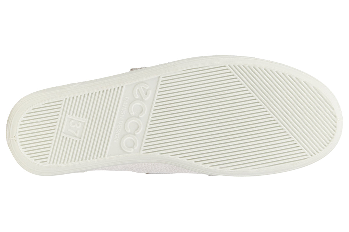 ecco 206513 soft 2.0 bright white womens shoes sole