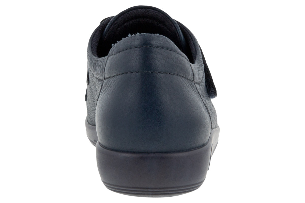 ecco 206513 soft 2.0 navy womens trainers back