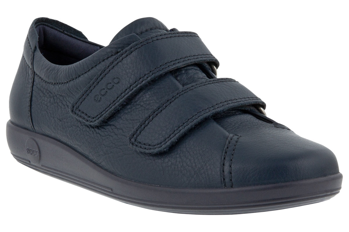 ecco 206513 soft 2.0 navy womens trainers right