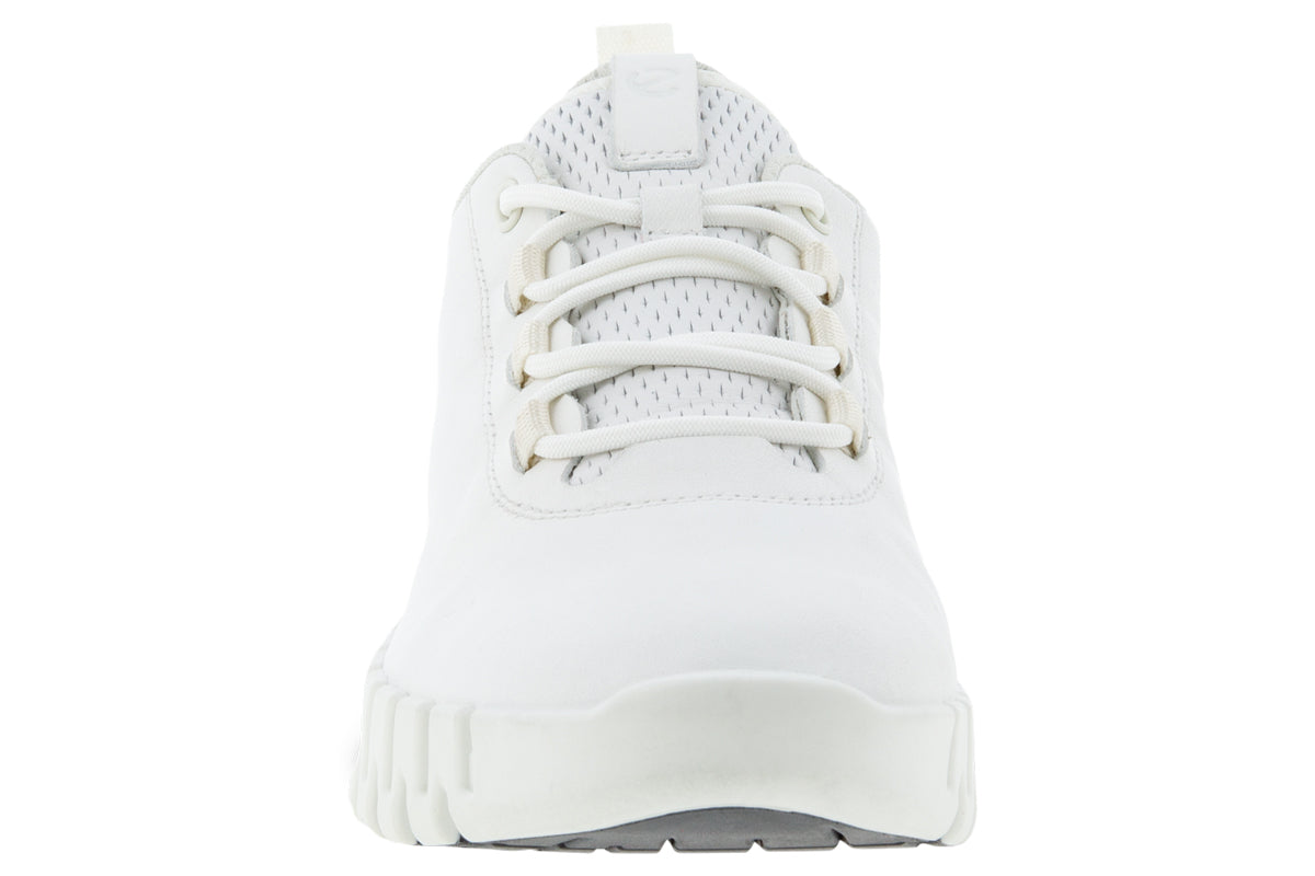 ecco 218203 gruuv w whitelight grey womens trainers top