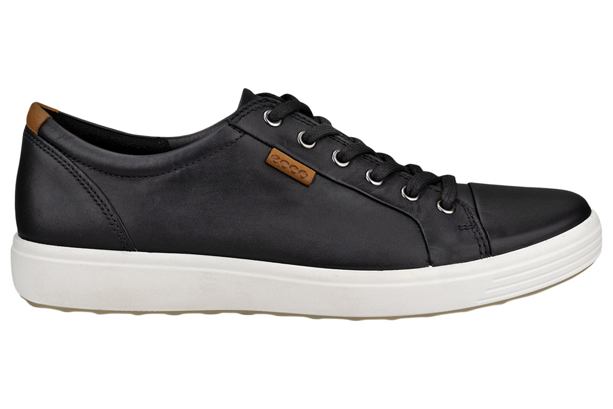 ecco 430004 soft 7 m black mens shoes right1