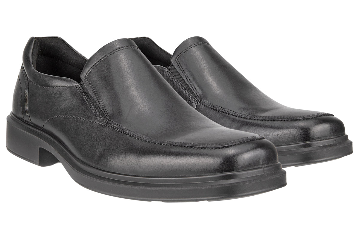 ecco 500154 helsinki 2 slip black mens shoes right pair