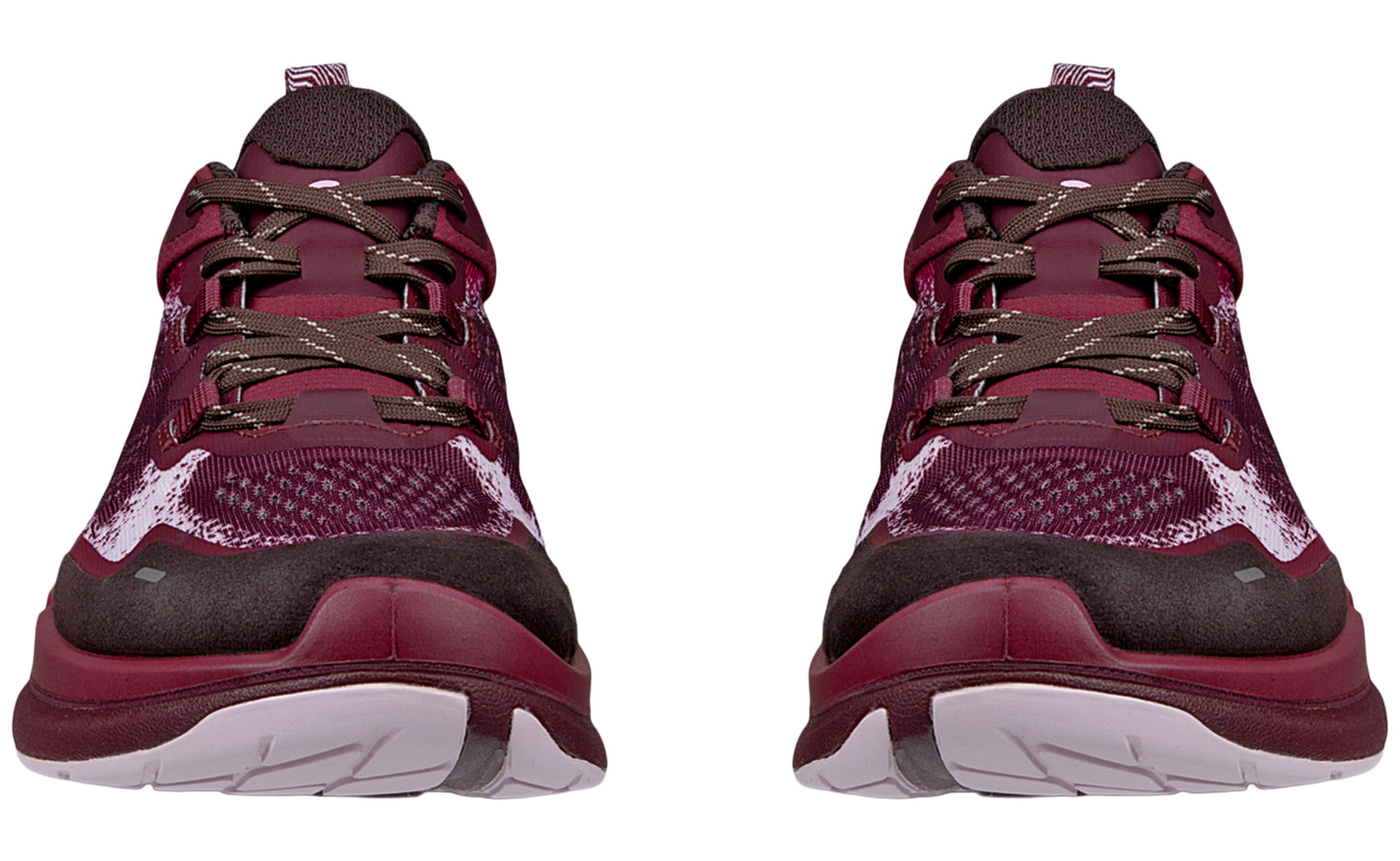 ecco biom 2.2 fade w 830913 dark ruby womens fashion trainers front