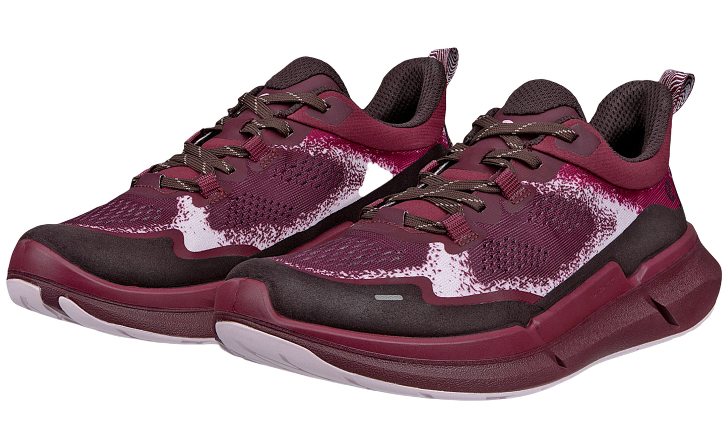ecco biom 2.2 fade w 830913 dark ruby womens fashion trainers left2