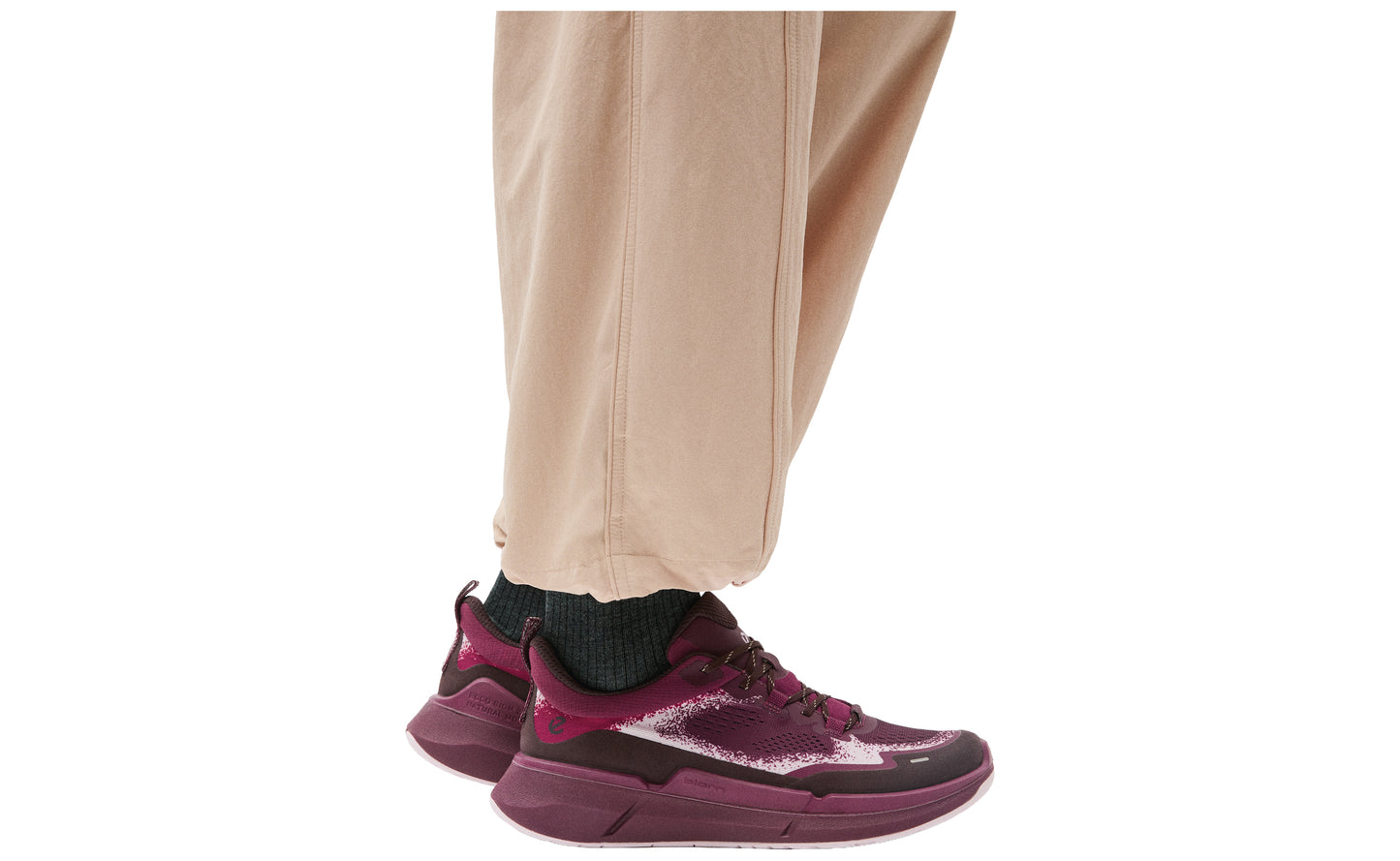 ecco biom 2.2 fade w 830913 dark ruby womens fashion trainers lifestyle