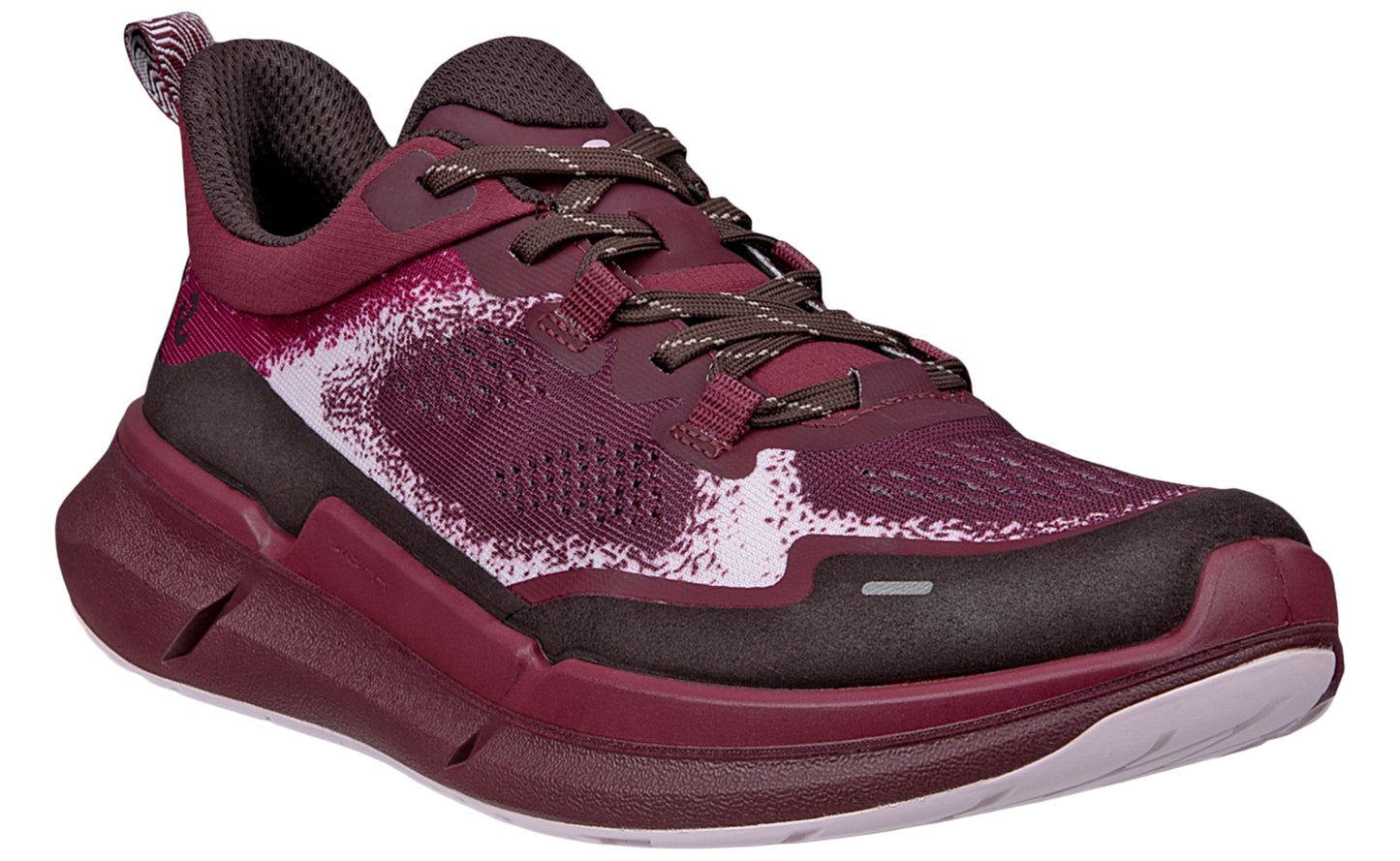 ecco biom 2.2 fade w 830913 dark ruby womens fashion trainers right