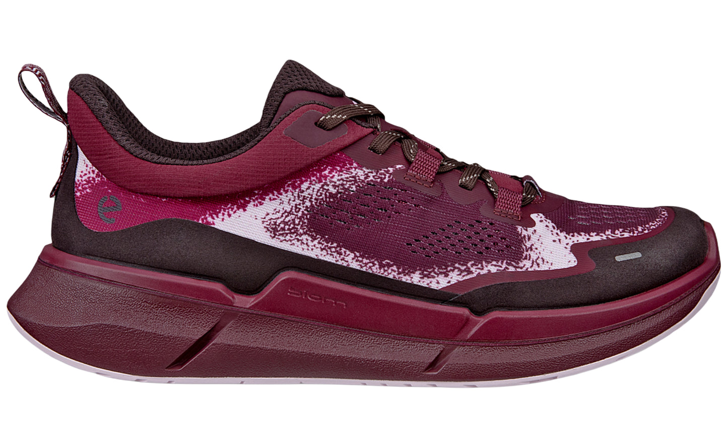 ecco biom 2.2 fade w 830913 dark ruby womens fashion trainers right1