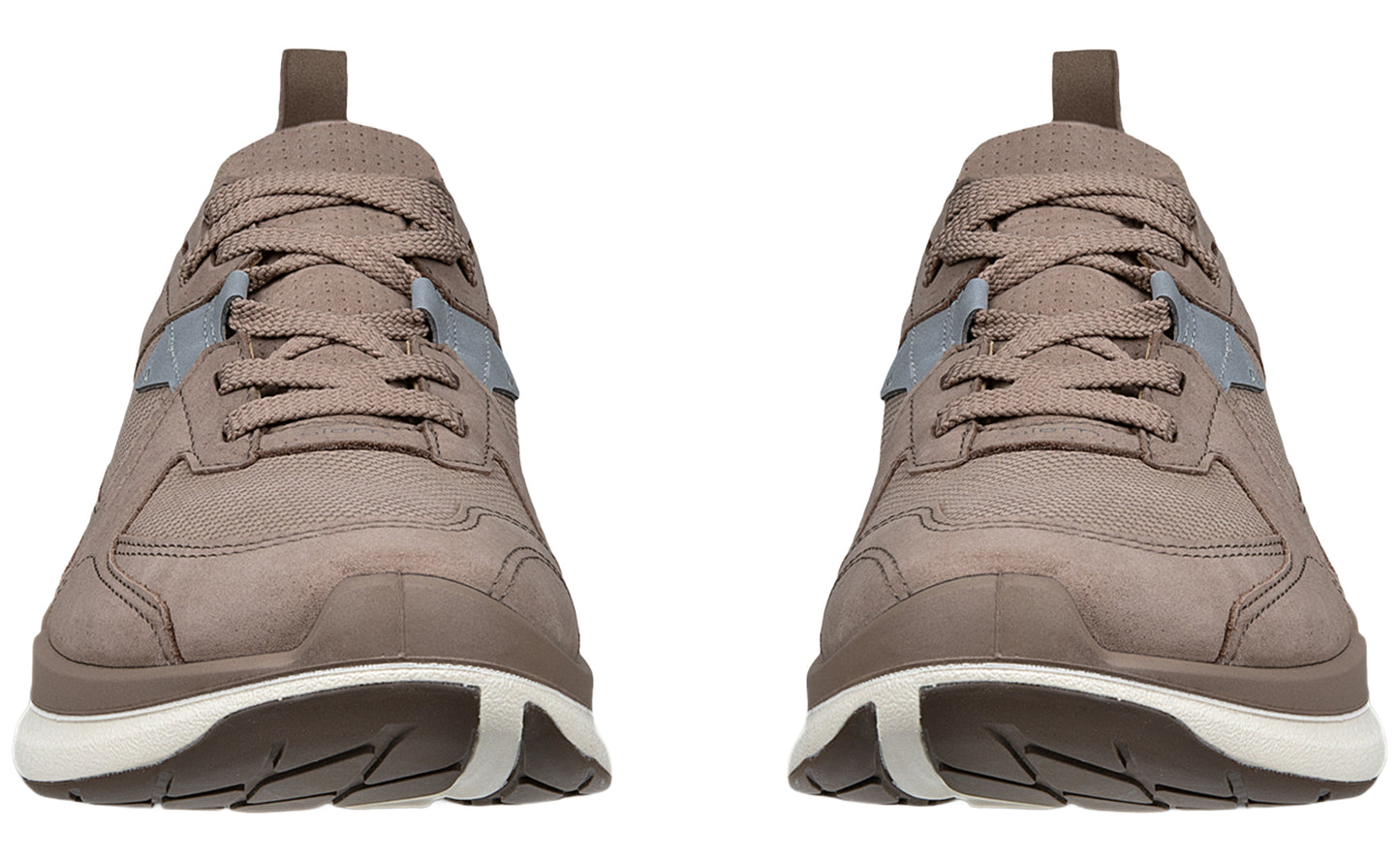 ecco biom 2.2 gtx w 830813 taupe womens fashion trainers front