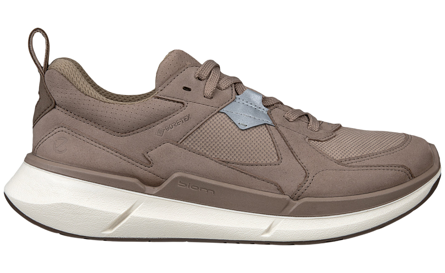 ecco biom 2.2 gtx w 830813 taupe womens fashion trainers right1