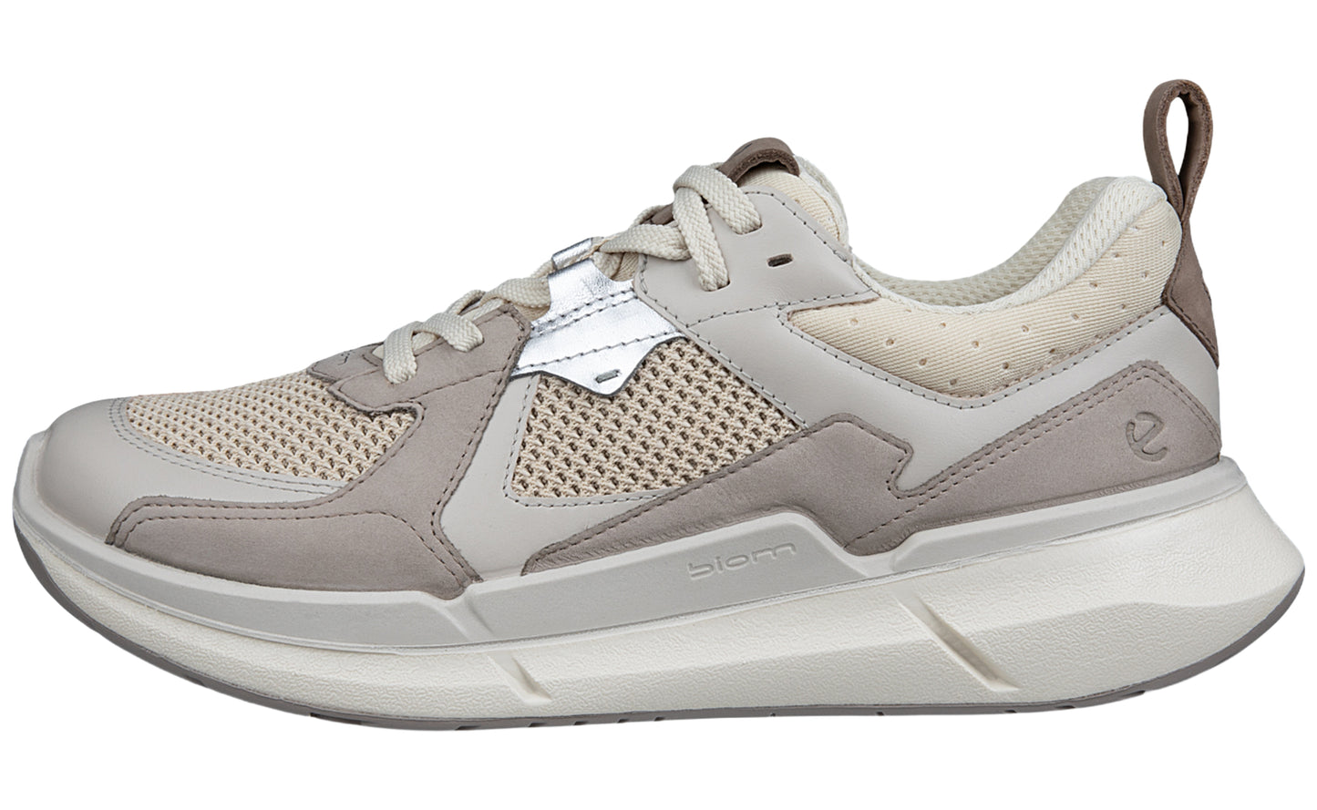 ecco biom 2.2 w 830773 gravel womens fashion trainers left1
