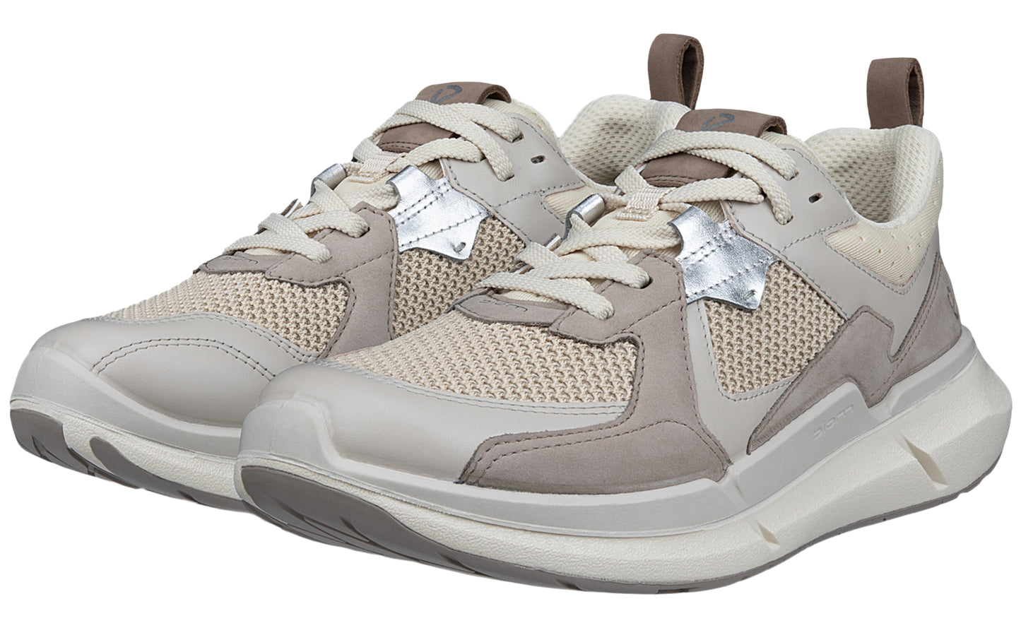 ecco biom 2.2 w 830773 gravel womens fashion trainers left2