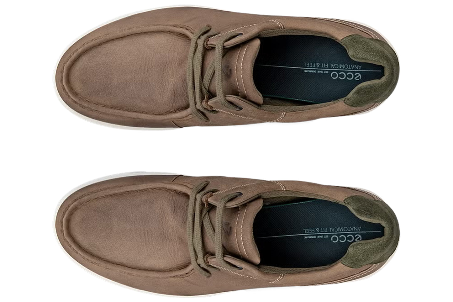 Ecco Byway 501694 Nutmeg Brown Mens Shoes
