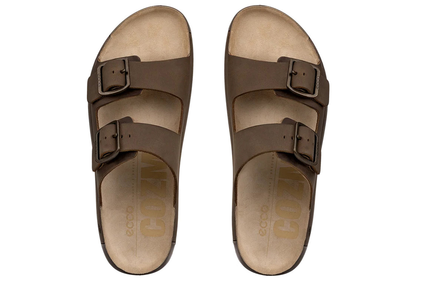 ecco cozmo m nutmeg brown mens sandals top