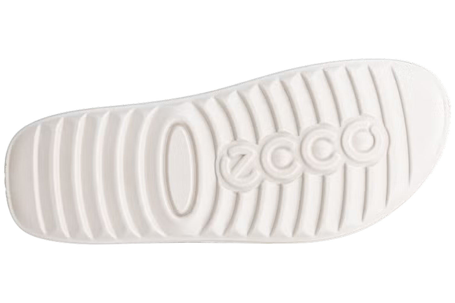 Ecco Cozmo W 206823 Pure White Gold Womens Sandals
