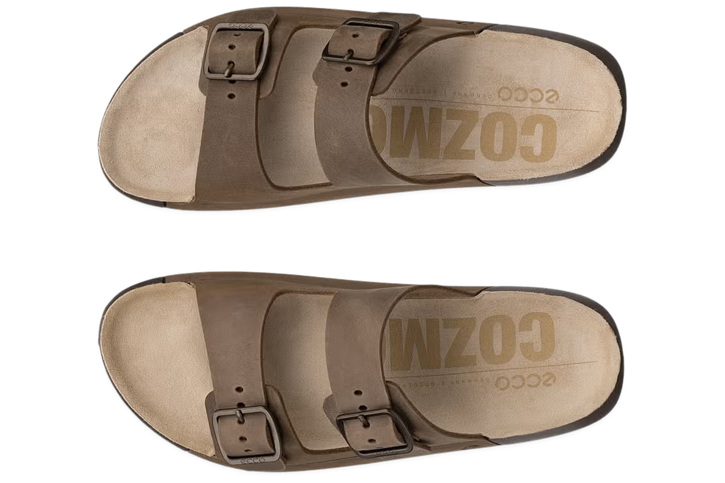 Ecco Cozmo W 206913 Nutmeg Brown Womens Sandals