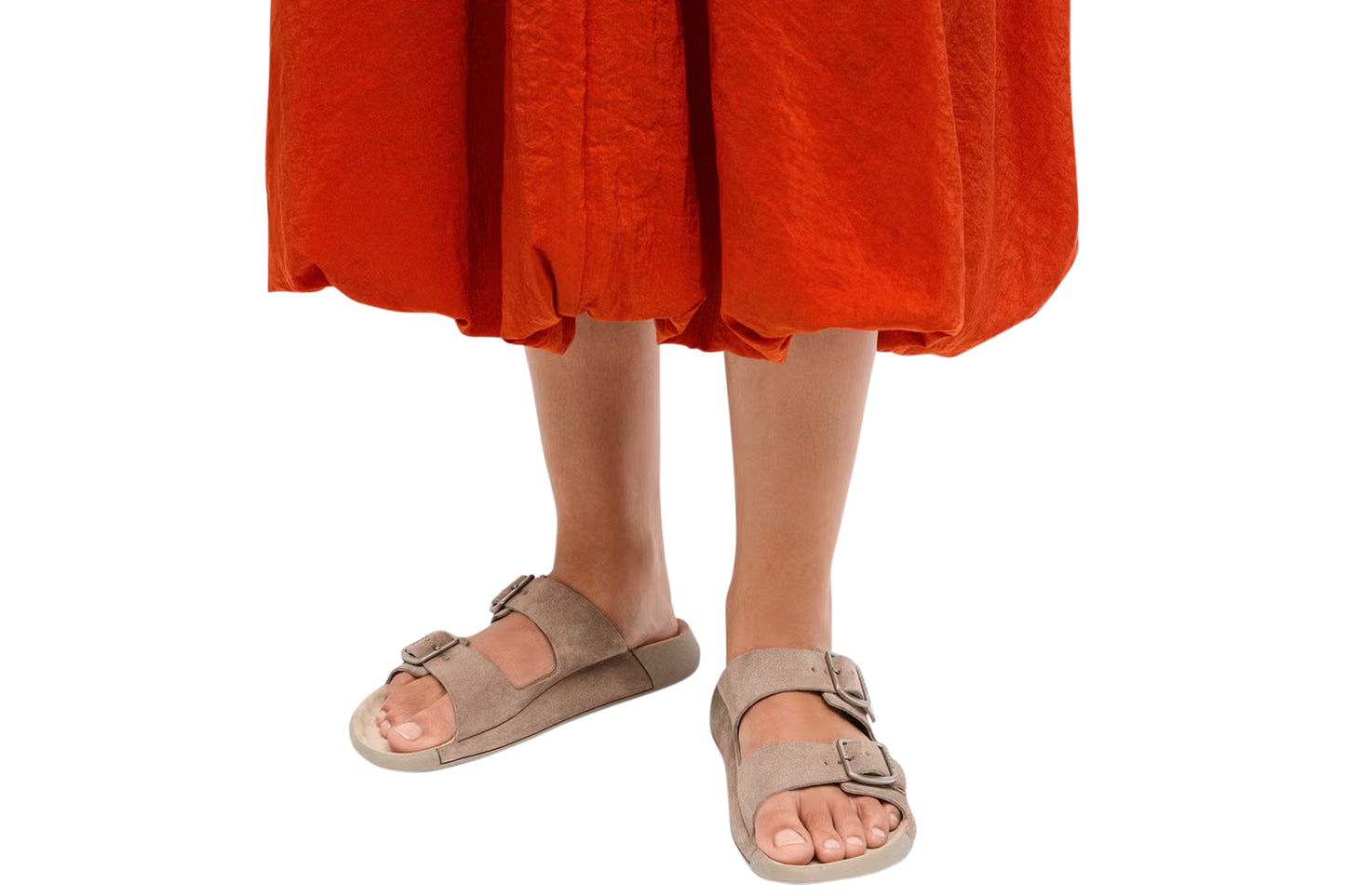 Ecco Cozmo W 206913 Pure Cashmere Womens Sandals