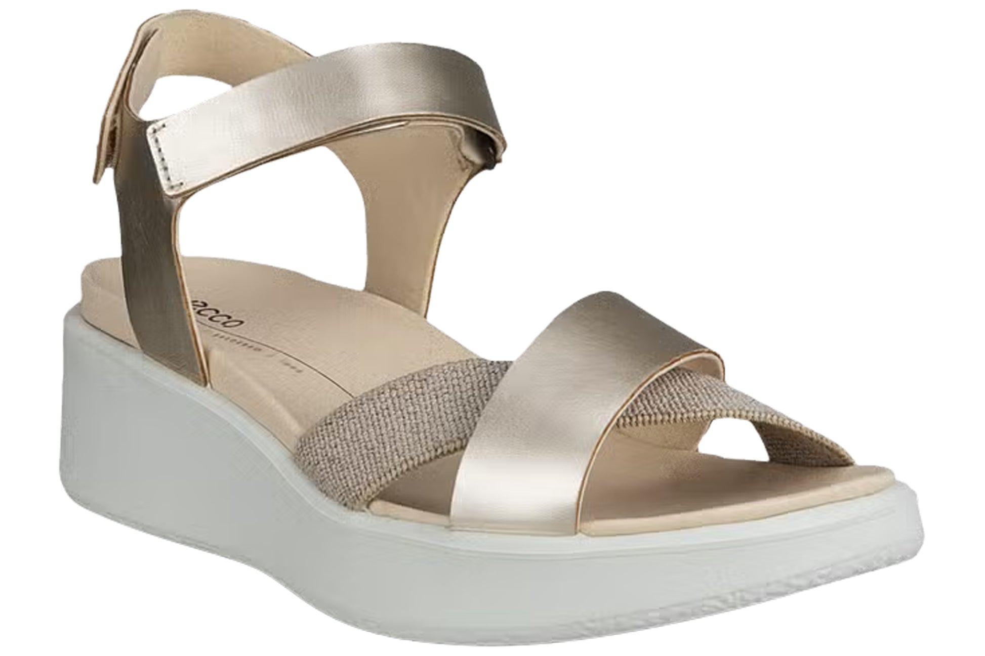 ecco-flowt-wedge-lx-w-273323-womens-sandals-pure-white-gold-left-angle