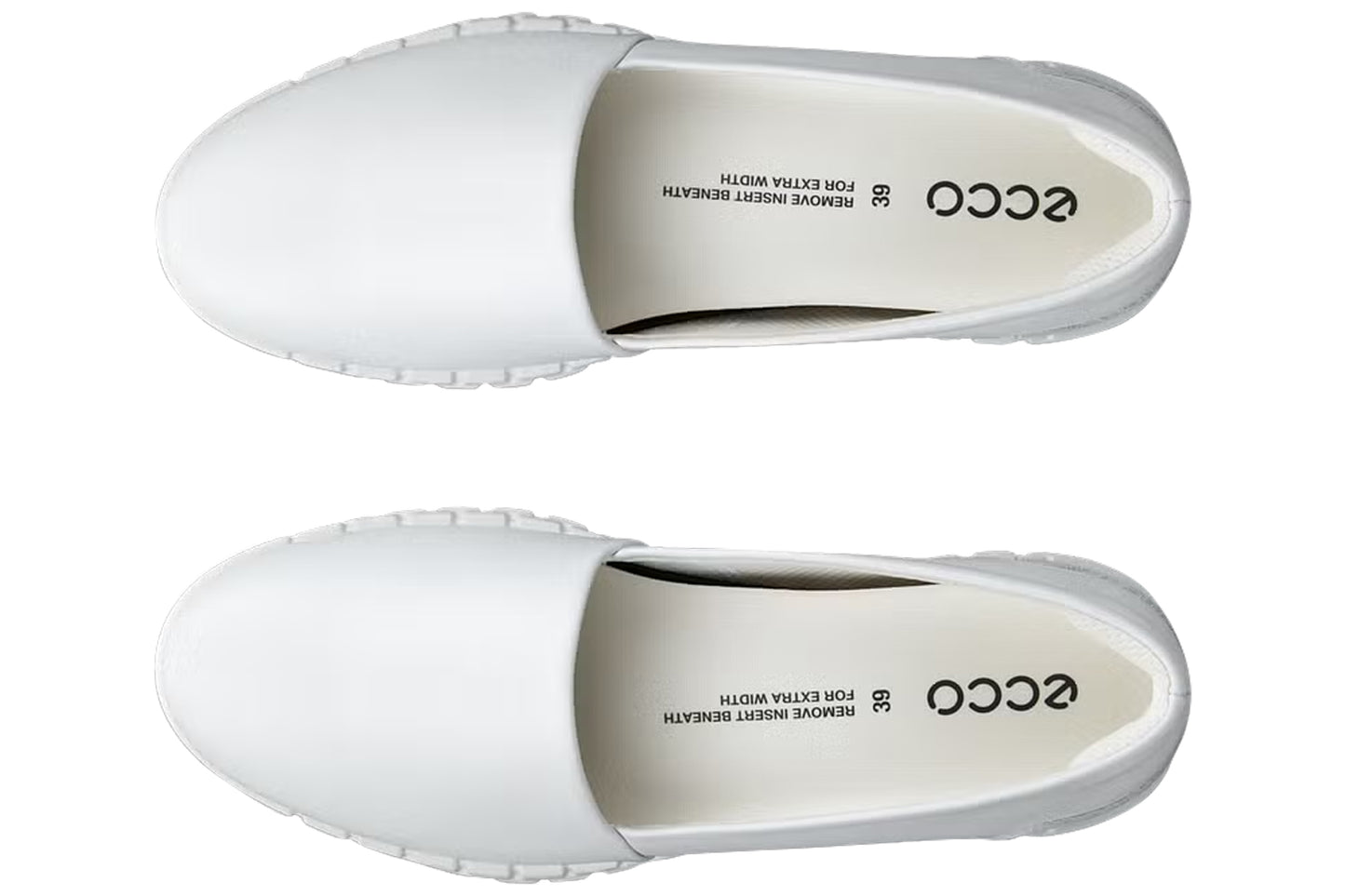 Ecco Gruuv Lite W 246313 White Womens Shoes