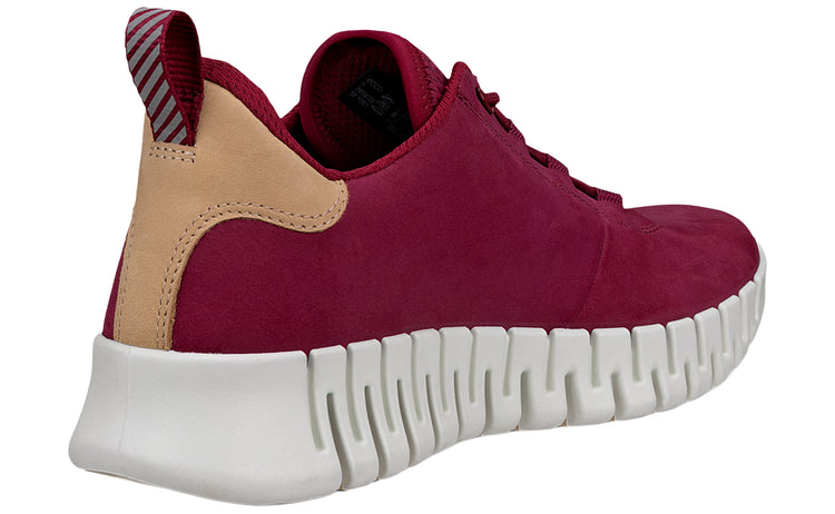 Ecco Gruuv W 218203 Red Plum Womens Fashion Trainers