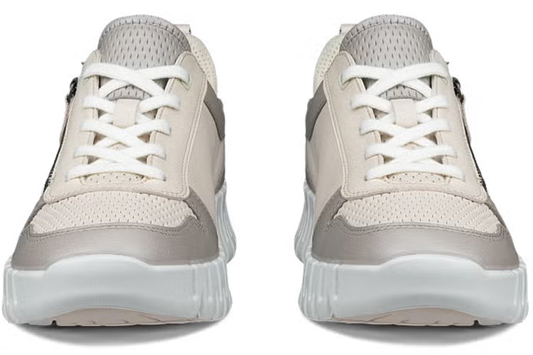 Ecco Gruuv W 218353 Pure Cashmere Foil Womens Fashion Trainers