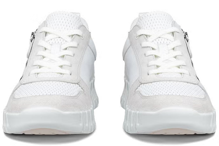 Ecco Gruuv W 218353 Shadow White/Pure Silver Womens Fashion Trainers