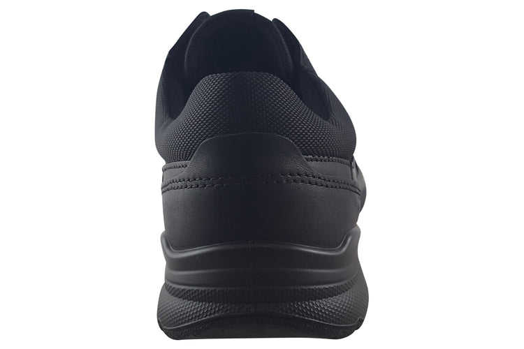 Ecco Irving 511734 Black Mens Trainers