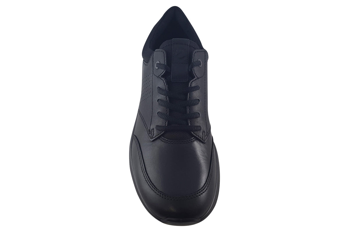 ecco irving black mens shoes top