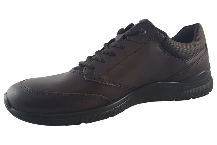 Ecco Irving 511734 Cocoa Brown Mens Trainers