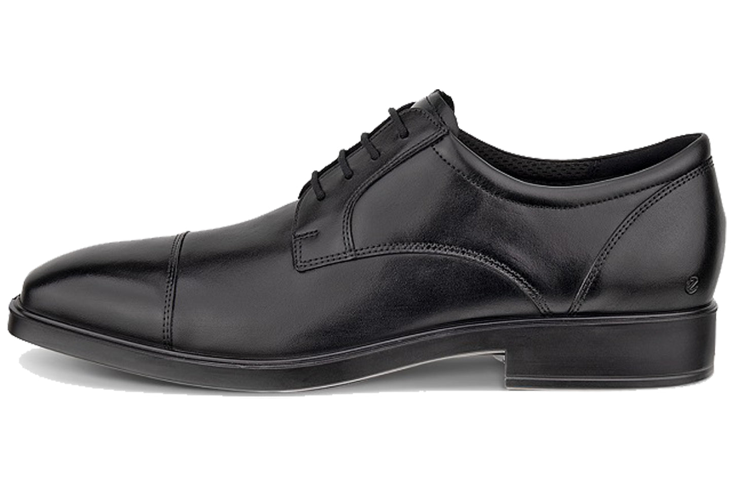 Ecco Metro Milan Cap 523364 Black Mens Shoes