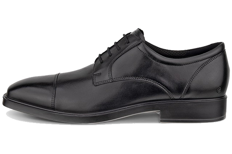 Ecco Metro Milan Cap 523364 Black Mens Shoes