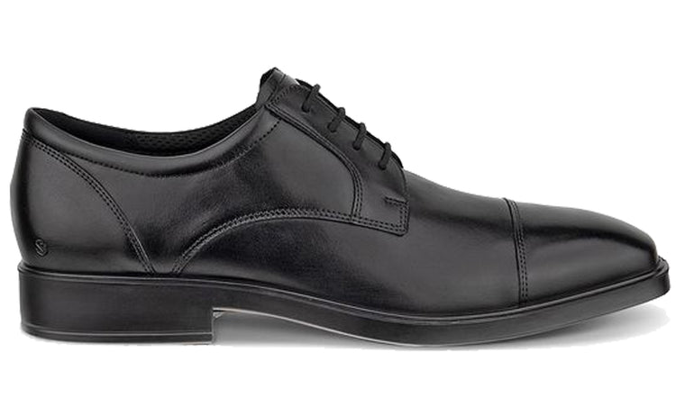 Ecco Metro Milan Cap 523364 Black Mens Shoes