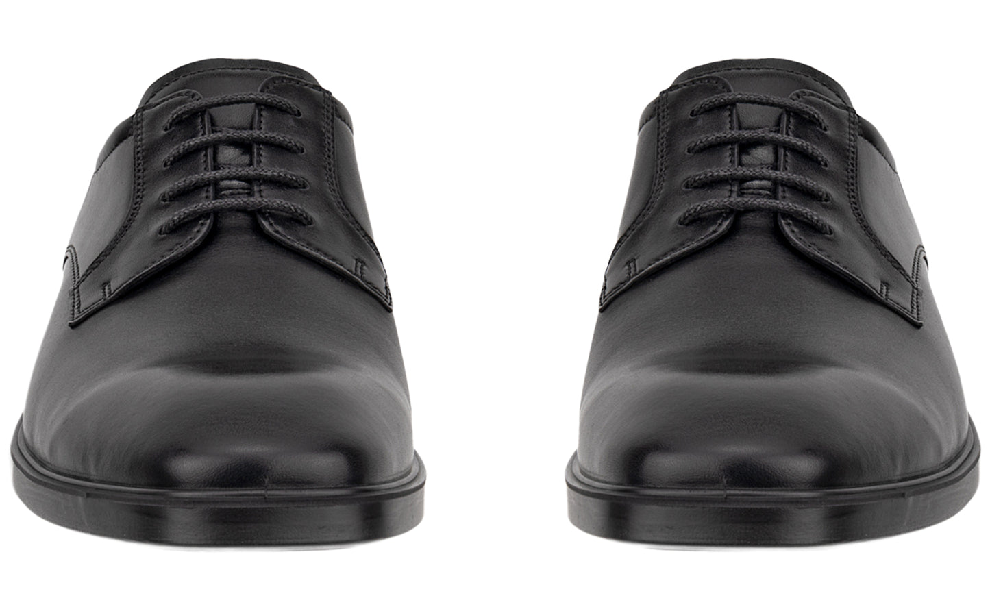 ecco metro milan lace 523314 mens shoes black front