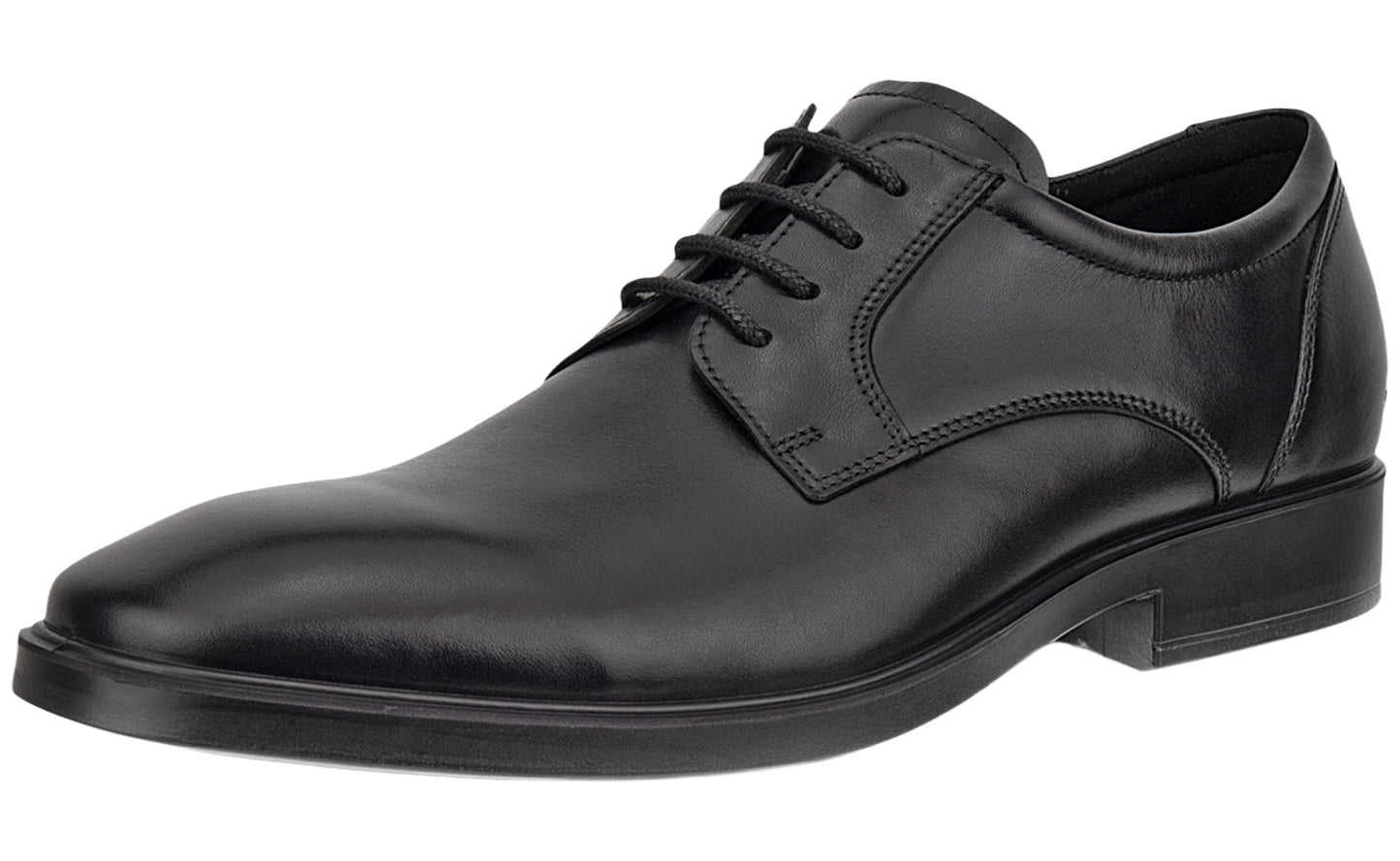 ecco metro milan lace 523314 mens shoes black left
