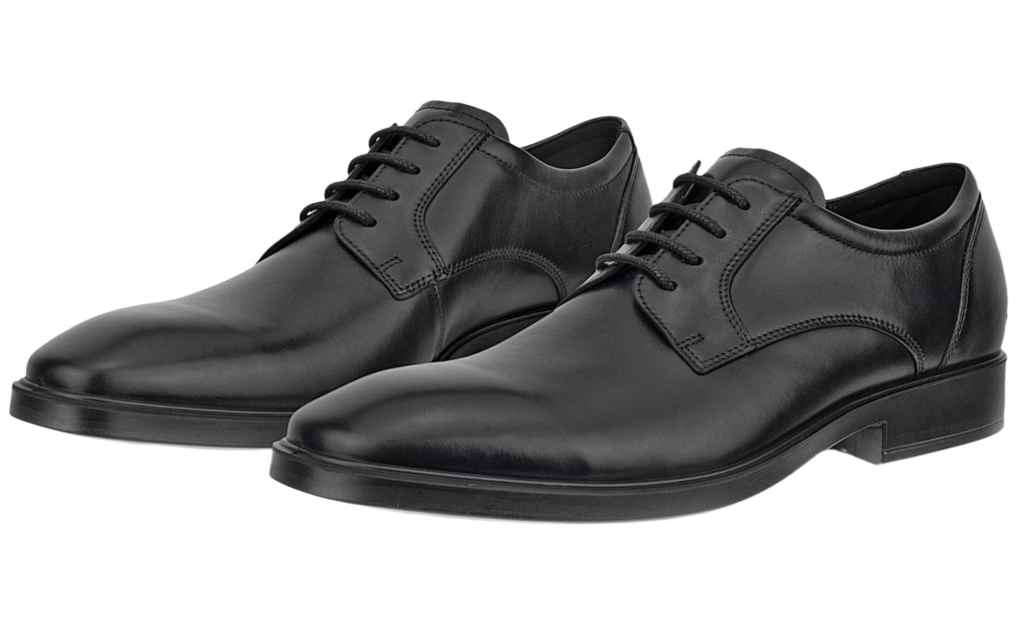 ecco metro milan lace 523314 mens shoes black left2