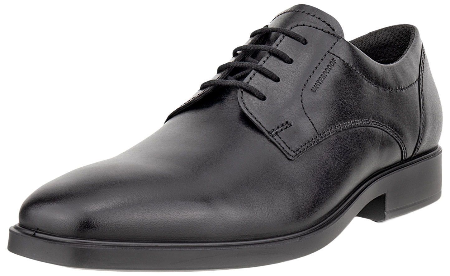 ecco metro milan wp 523374 mens shoes black left
