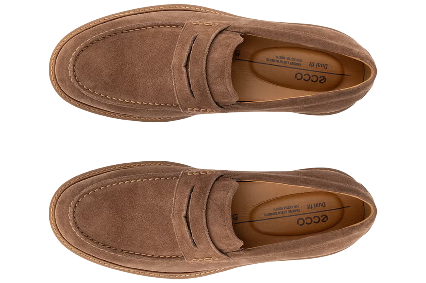 Ecco Metropole London 525654 Cocoa Brown Mens Shoes