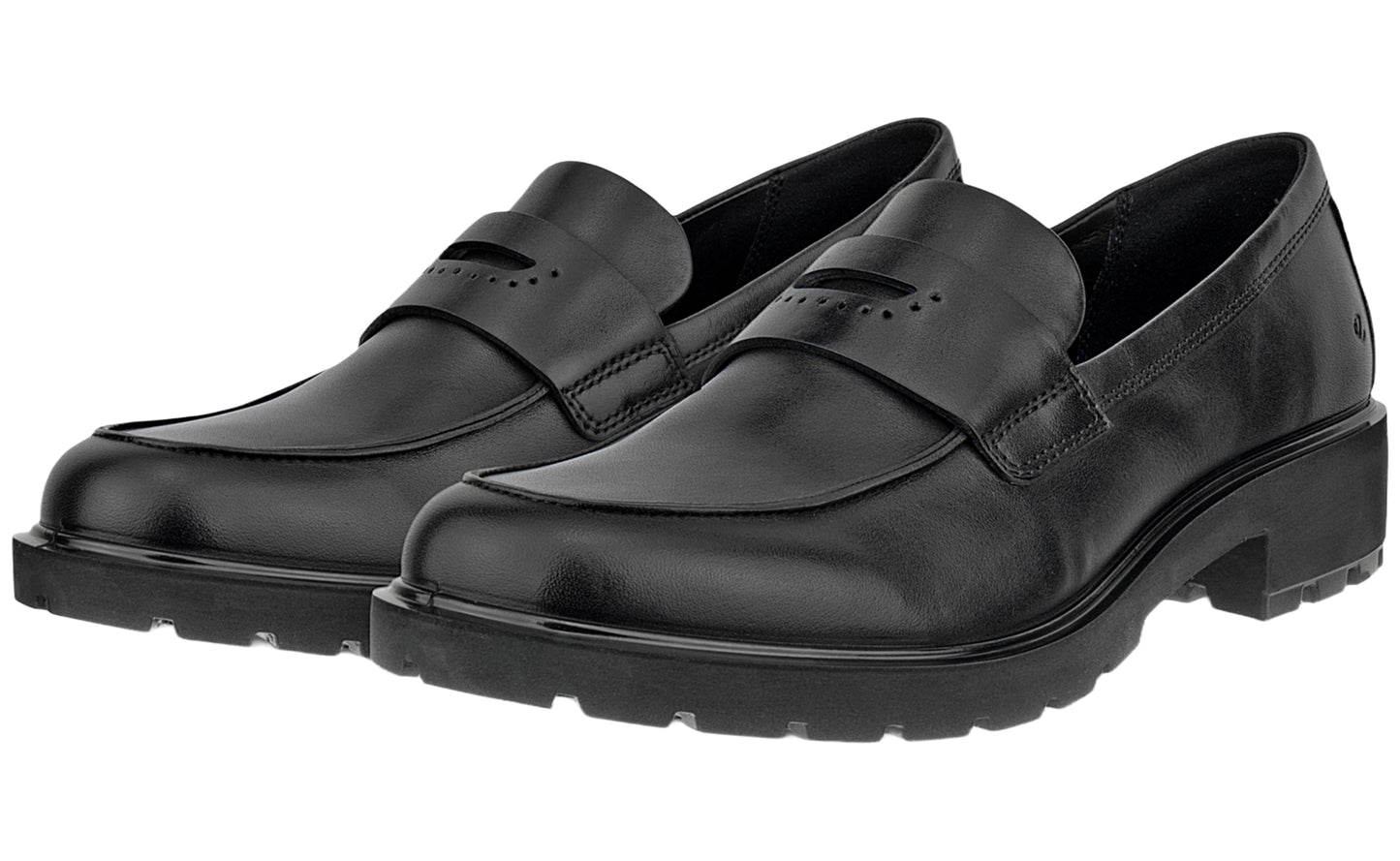 ecco metropole vienna 231333 black womens shoes left2