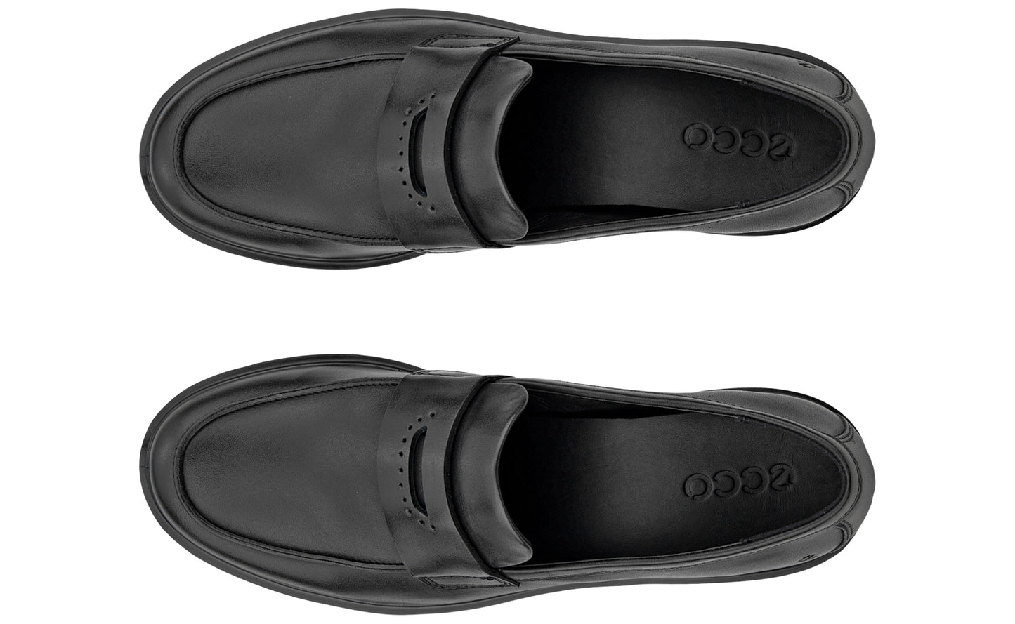 ecco metropole vienna 231333 black womens shoes top