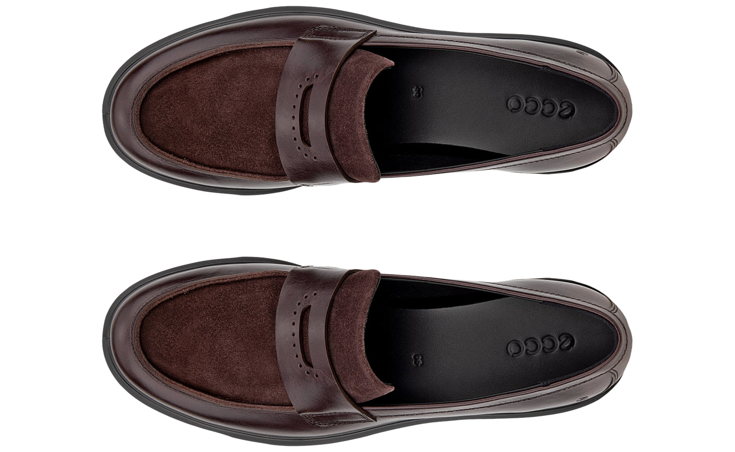 ecco metropole vienna 231333 garnet womens shoes top